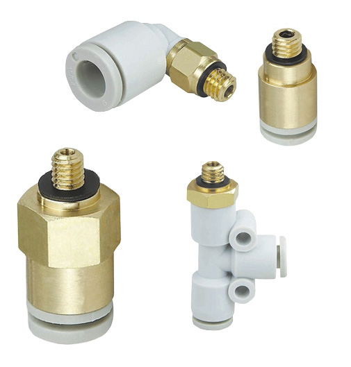 接頭KQ2E16-04A、KQ2H16-04AS、KQ2L16-04AS